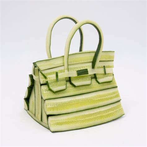 Ben Denzer Designs Vegetable Hermès Birkin Bags